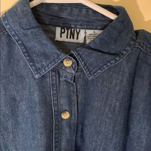 PTNY Denim Blouse - Picture 2 of 4